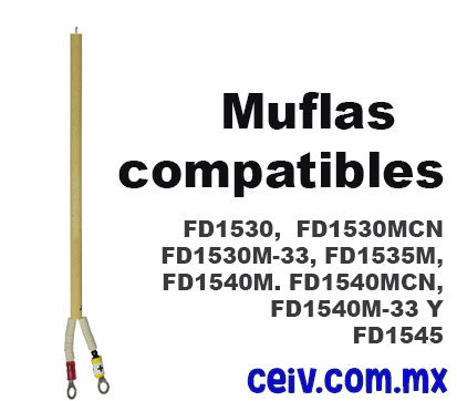 Imagen de modelos de muflas electricas compatibles con TC408X1A