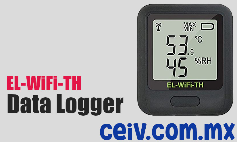 EL-Wifi-TH - Data logger WiFi de Temperatura y Humedad con ...