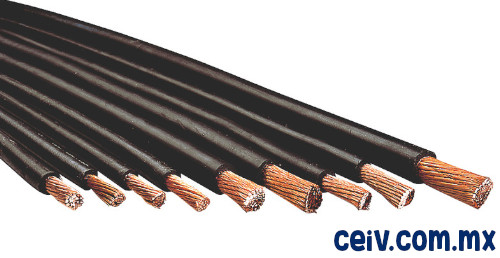 Cable portaelectrodo - Para sistemas soldadura industrial, 600V.
